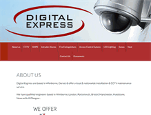 Tablet Screenshot of digital-express.co.uk